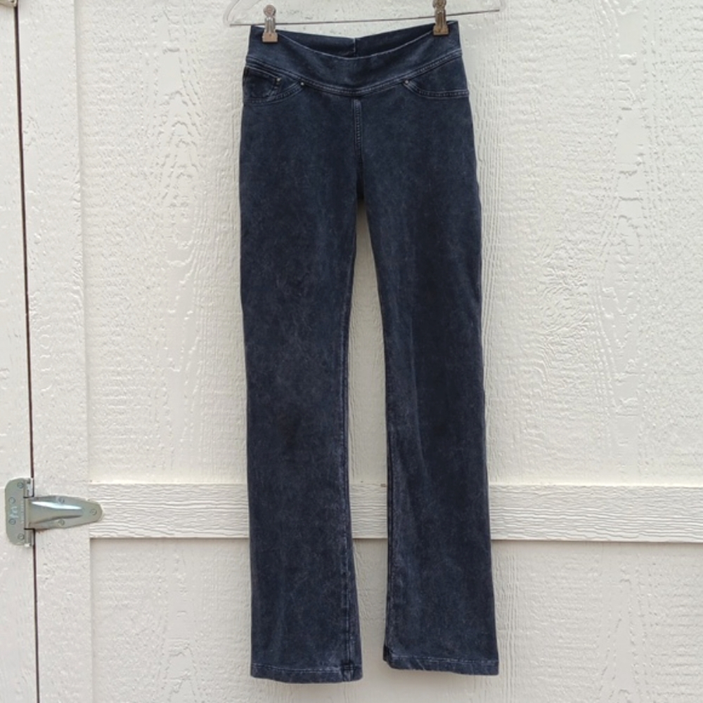 Testimony Los Angeles gray French Terry boot cut yoga casual pants XS